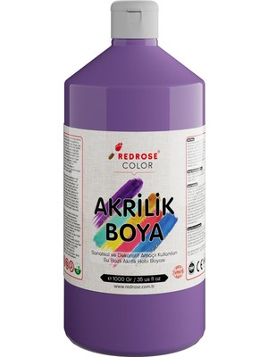 Belirtilmemiş Lila Akrilik Boya 1000 gr