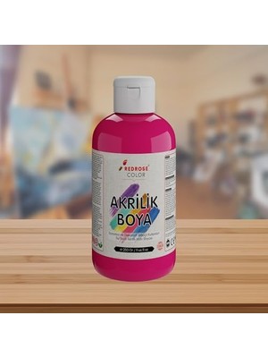 Belirtilmemiş Fuşya Akrilik Boya 250 gr