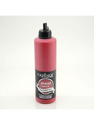 Belirtilmemiş Hybrid Multisurface Akrilik Boya 500 Ml. H-053 Crimson Kirmizi