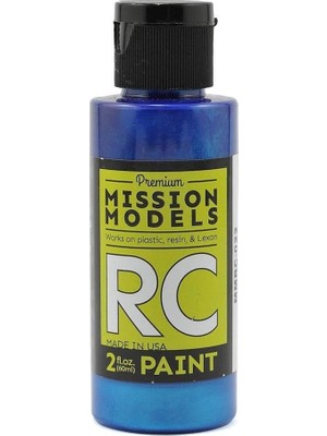 Belirtilmemiş Models MMRC-022 Su Bazlı Rc Boya, 2 Oz Şişe, Inci Mavisi