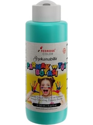 Belirtilmemiş Turkuaz Parmak Boyası 120 ml