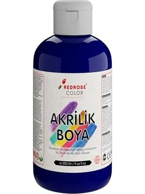 Belirtilmemiş Lacivert Akrilik Boya 250 gr