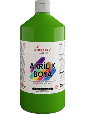 Belirtilmemiş Yeşil Akrilik Boya 1000 gr