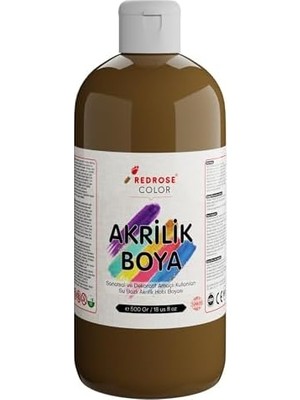 Belirtilmemiş Kahverengi Akrilik Boya 500 gr