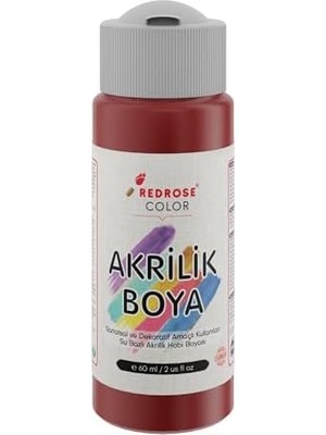 Belirtilmemiş Bordo Akrilik Boya 60ML