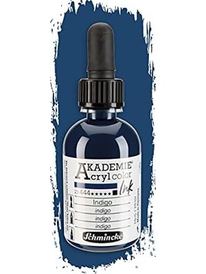 Belirtilmemiş Akademie Akrilik Mürekkep 50 ml 444 Indigo
