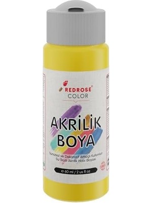 Belirtilmemiş Sarı Akrilik Boya 60ML