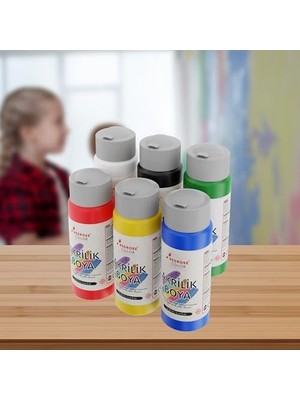 Belirtilmemiş Ana Renkler Akrilik Boya 6'lı Set 6X60ML