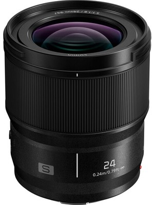 Panasonic S-S24E  Lumix S 24MM F/1.8 Lens
