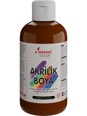 Belirtilmemiş Kahverengi Akrilik Boya 250GR
