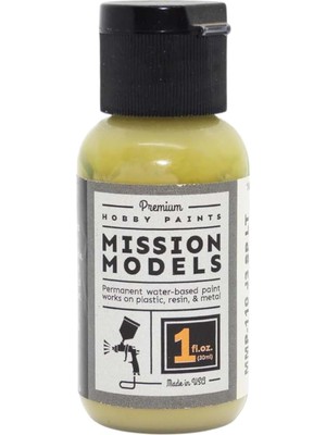 Belirtilmemiş Models MMP-110 J3 Sp Lt Grey Zero Akrilik Boya 1 Oz (30 Ml)
