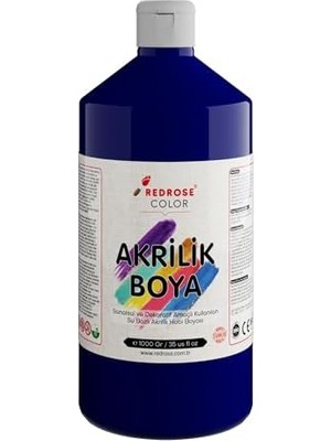 Belirtilmemiş Lacivert Akrilik Boya 1000 gr