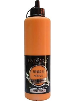 Belirtilmemiş Hybrid Multisurface Akrilik Boya 500 Ml. H-011 Turuncu