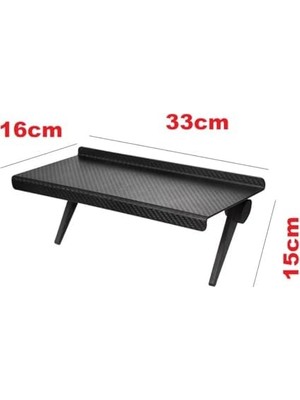 Belirtilmemiş Monitör Tv Üstü Stand,tv Üstü Organizer,modem Kumanda Standı,katlanabilir,ayaralanabilir Tv/monitör