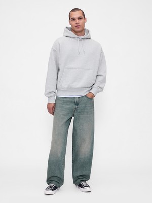 Gap Erkek Mavi Baggy Jean Pantolon