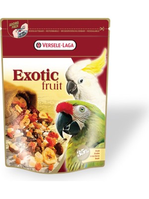 Belirtilmemiş Versele Laga Exotic Fruit Exotic Kuşlar Için 600 gr