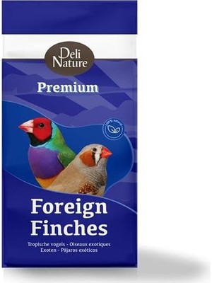 Belirtilmemiş Deli Foreign Finches Finch Yemi 1100GR