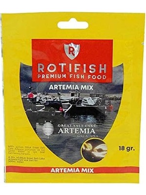 Belirtilmemiş Rotifish Artemia Mix G Balık Yemi