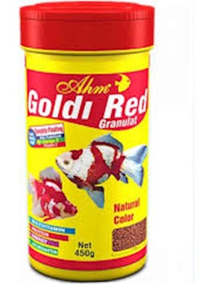 Belirtilmemiş Ahm Goldi Red Granulat 100 ml Balık Yemi
