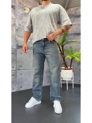 Peerless Store Asit Yıkamalı Baggy Fit Pantolon