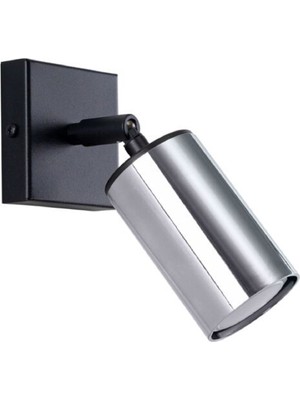 Riolight Rıolight Modern1 Krom1 Hareketli Başlık1 GU10 Duylu Tekkli LED Spot (Ampül Dahildir.)