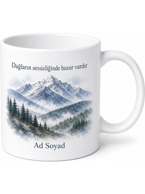 Tupya Gift Kahramanmaraş Dağ Havası Baskılı Kupa Bardak Özel Tasarım Hediye
