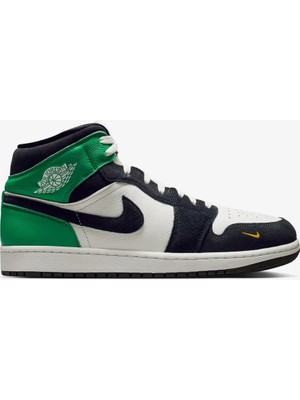 Nike Air Jordan 1 Mid Se 'lucky Green' Sparksole