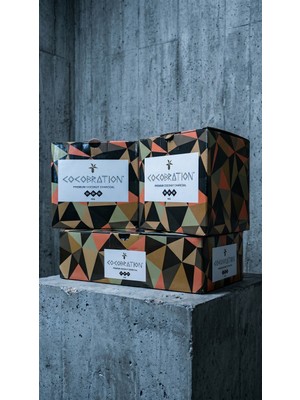 Cocobration Nargile Kömürü 3 Adet 1 kg (2 Adet 26MM 1 Adet 27MM)