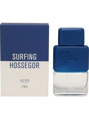 Zara Surfing Hossegor Erkek Parfümü, Atlantik Kıyısı'ndan Esinlenilmiş Bergamot, Frenk Üzümü ve Sedir Ağacı Özlü Narenciye ve Baharatlı Koku, Eau De Parfum Edp 100M