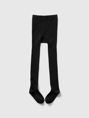 Gap Kız Çocuk Siyah Pull-On Külotlu Çorap