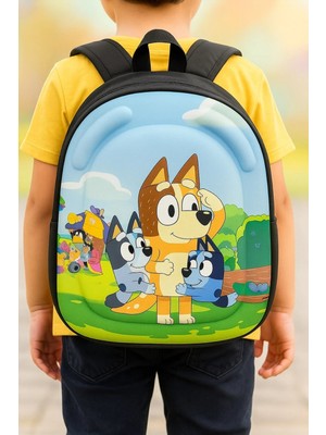 Newish Polo Anaokul Kreş Sırt Çantası Bluey - Erkek