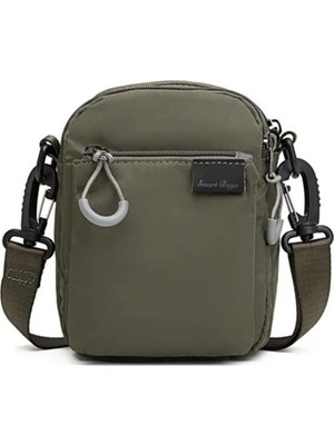 Smart Bags 3147 Uniseks Mini Çapraz Çanta Açık Kahve