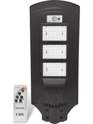 AyrStore Buğz Eco Lounge Cata Ct 4692 Solar Güneş Enerjili 180W Sensörlü Sokak Armatür 6400K Beyaz Iş�