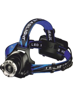 AyrStore Buğz Cata Ct 9123 Ledli 5W Şarjlı  Kafa Lambası 6400K Beyaz Işık