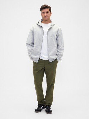 Gap Erkek Yeşil Slim Khaki Pantolon
