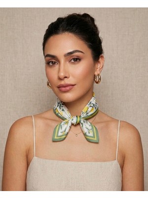 Lara Shawls Limon Desen Fular