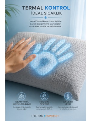 DMC Sleep Home Thermo Switch Visco Yastık 40 x 60 cm
