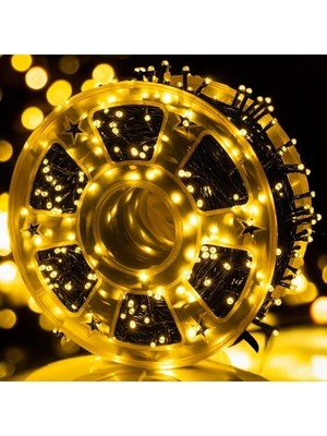 Gaman 100 Metre 480 LED Şerit LED 8 Animasyonlu Mekan Süsleme Ağaç Süsleme Ledi 220V Priz Takılan Dış Mekan Ledi