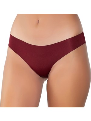 Gümüş 3075 6'lı Kadın Lazer Kesim Görünmez Bikini