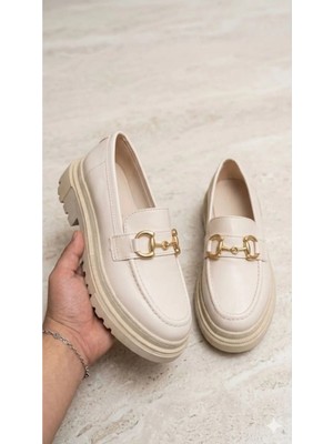 Yüksek Taban Loafer Ayakkabı