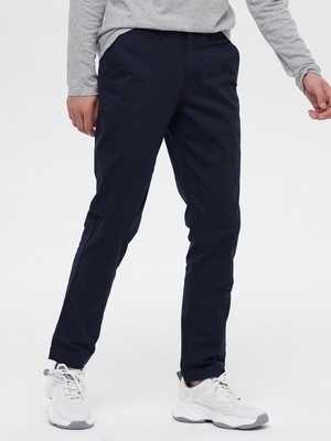 Gap Erkek Lacivert Slim Khaki Pantolon