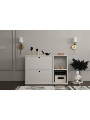 Vivense Bk Concept Ayakkabılık, 2 Kapaklı, AYK-1044-Ç