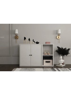 Vivense Bk Concept Ayakkabılık, 2 Kapaklı, AYK-1046-Ç