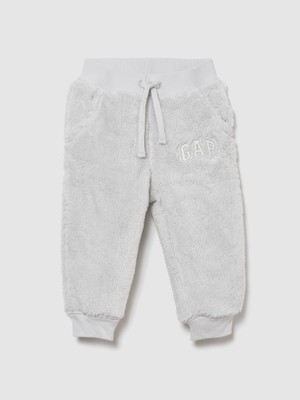 Gap Bebek Gri Sherpa Logo Jogger Eşofman Altı