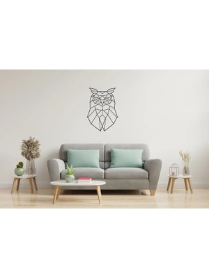 Vivense Baykuş Lazer Kesim Tablo, 39X55