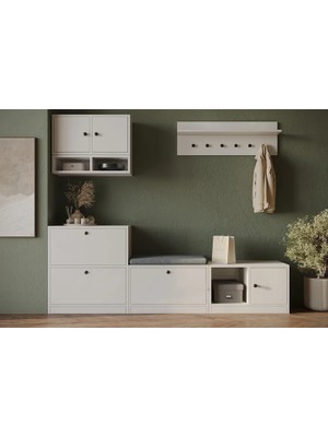 Vivense Bk Concept Ayakkabılık, 6 Kapaklı, KBR-AYK-1005