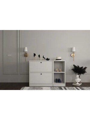 Vivense Bk Concept Ayakkabılık, 2 Kapaklı, AYK-1066-Ç