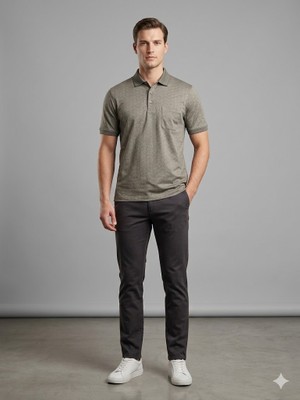 Centilmen Erkek Polo Yaka Casual T-Shirt 2617023