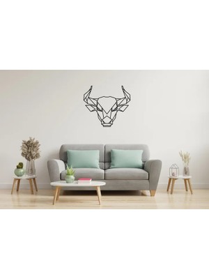 Vivense Boğa Lazer Kesim Tablo, 39X34