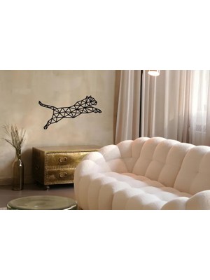 Vivense Leopar Lazer Kesim Tablo, 59X29